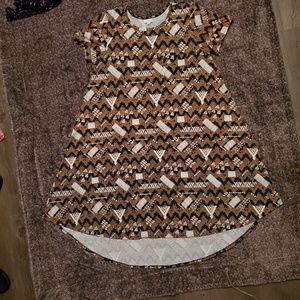 LuLaRoe printed dress